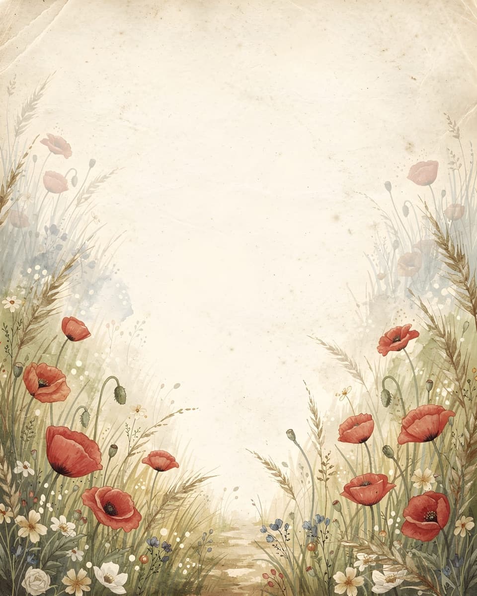 Garden Junk Journal print generated in InkEngine